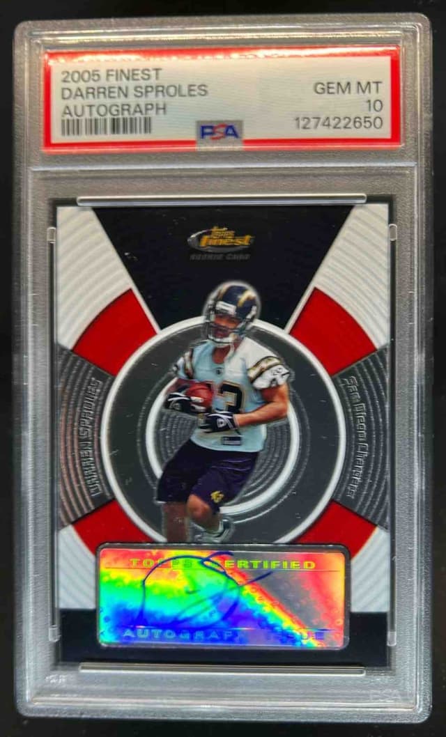 Darren Sproles Finest # Autograph