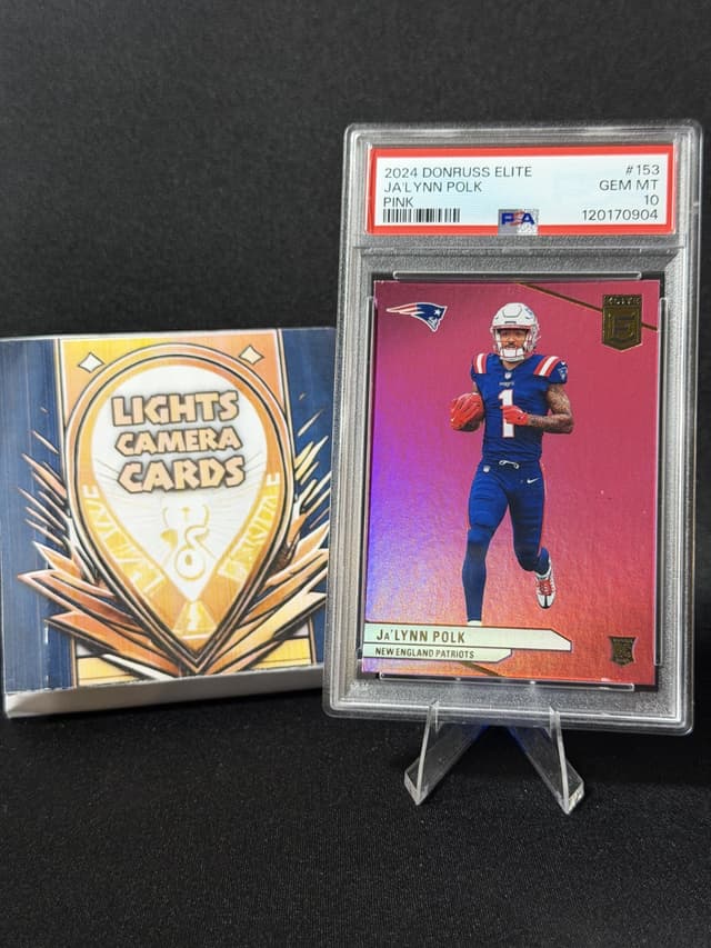 Ja'Lynn Polk Panini Donruss Elite #153 Pink