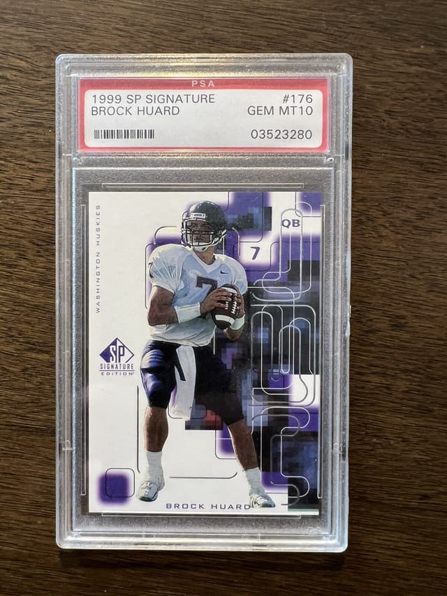 Brock Huard SP Signature #176 Base