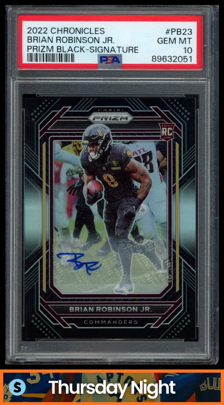 Brian Robinson Jr. card image