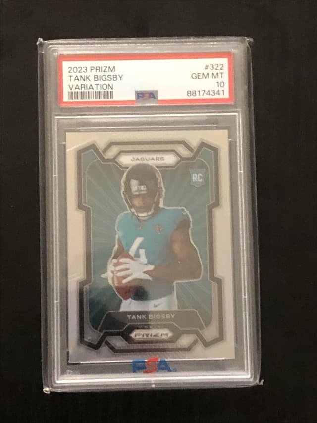 Tank Bigsby Panini Prizm #322 Variation