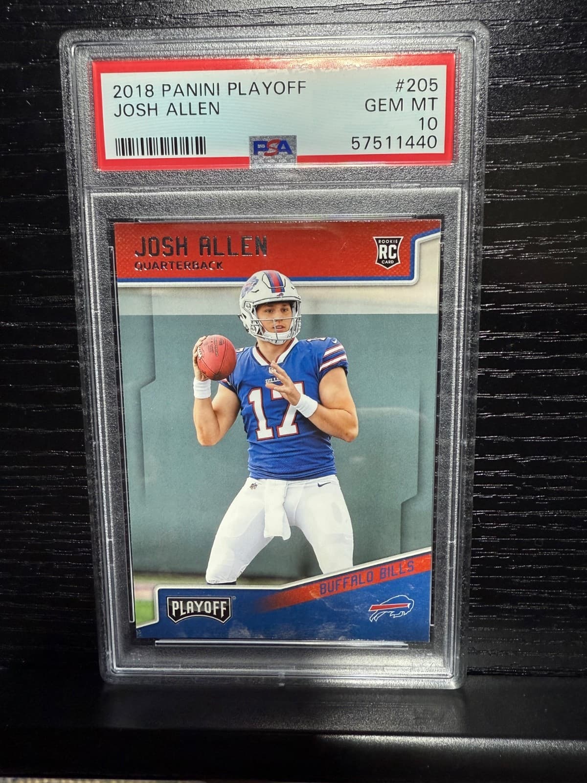 Josh Allen Panini Playoff #205 Base
