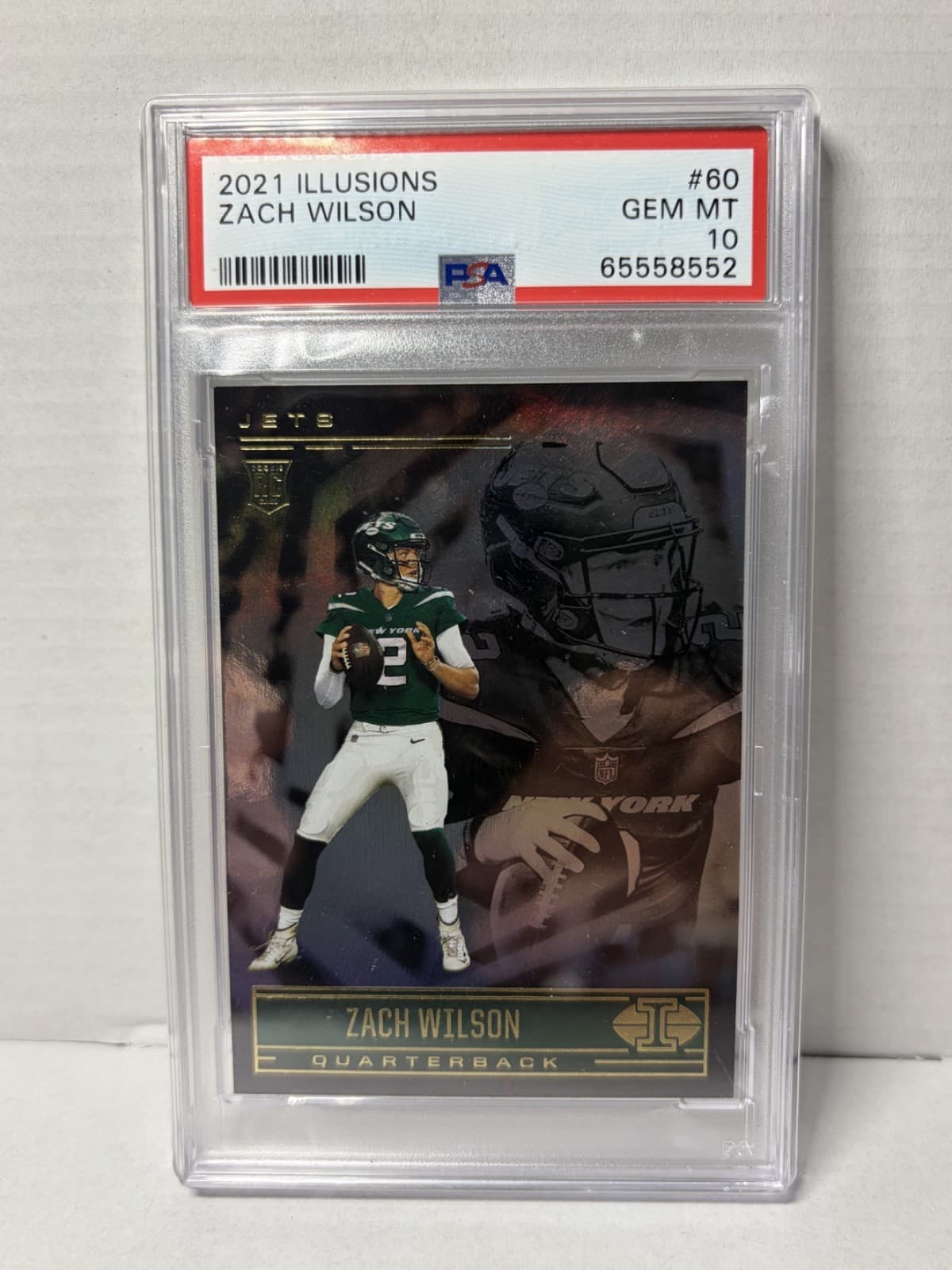 Zach Wilson Panini Illusions #60 Base
