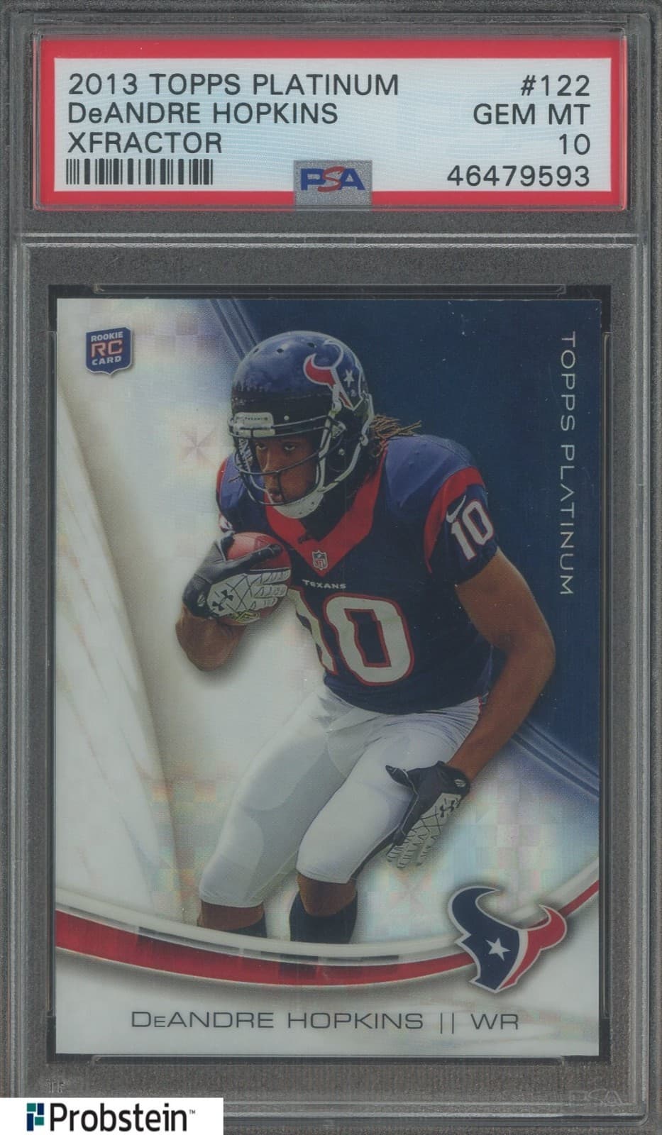 DeAndre Hopkins Topps Platinum #122 Xfractor