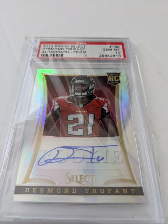 Desmond Trufant Panini Select #180 Autograph-Prizm
