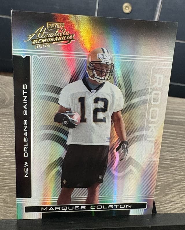 Marques Colston Playoff Absolute Memorabilia #168 Base