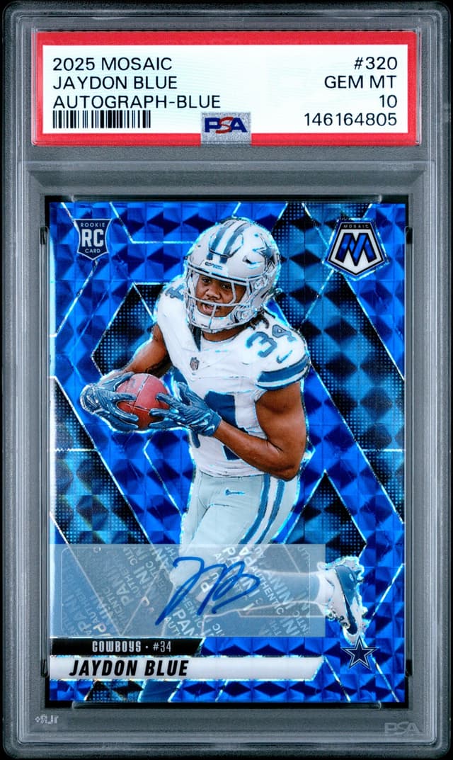 Jaydon Blue Panini Mosaic #320 Autograph