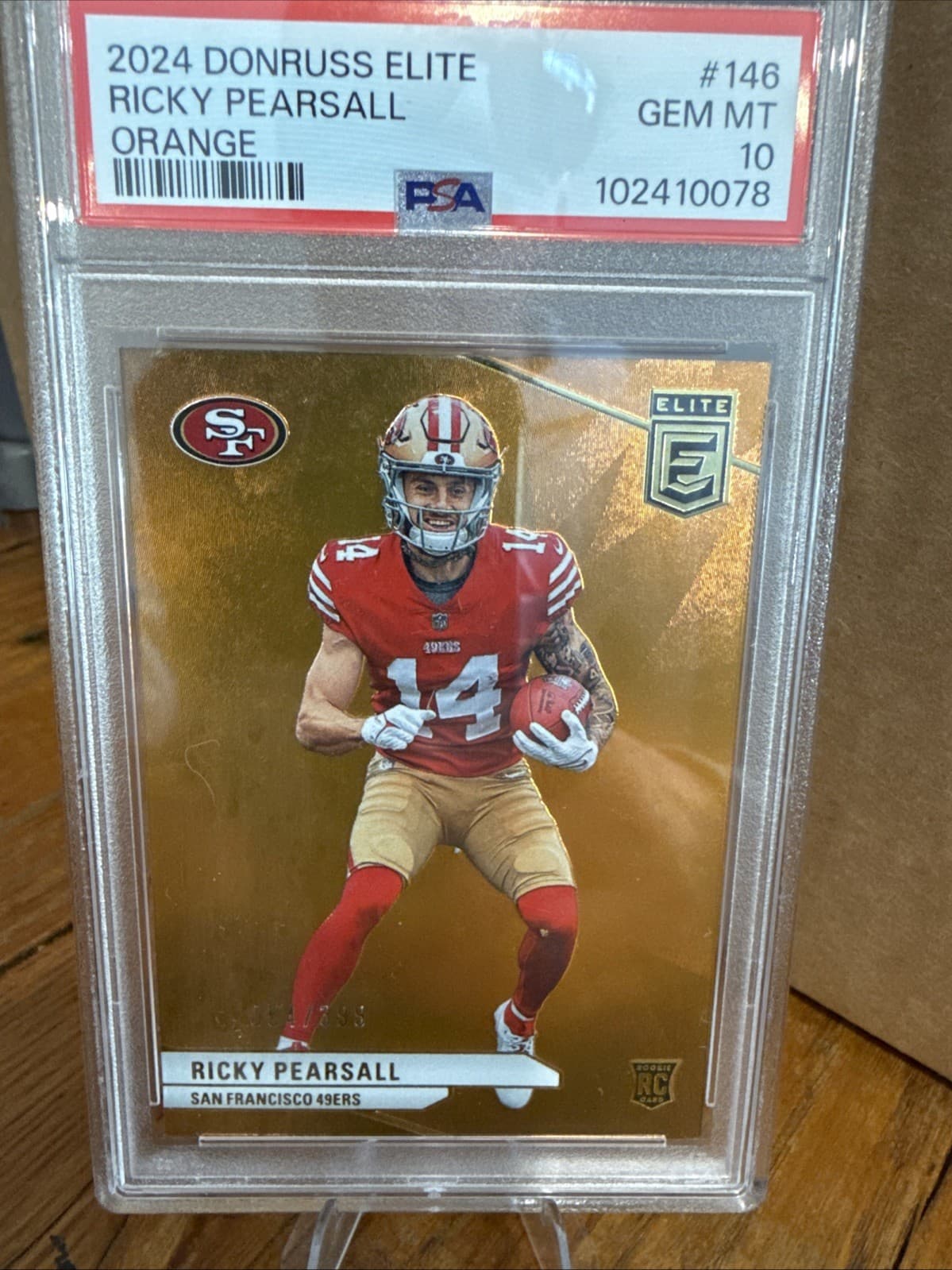 Ricky Pearsall Panini Donruss Elite #146 Orange