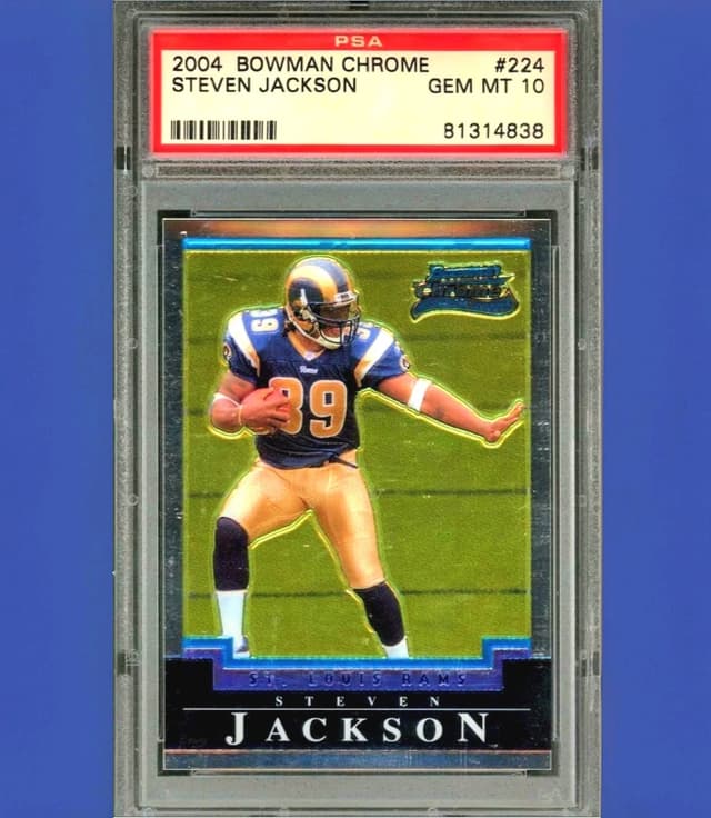 Steven Jackson Bowman Chrome #224 Base