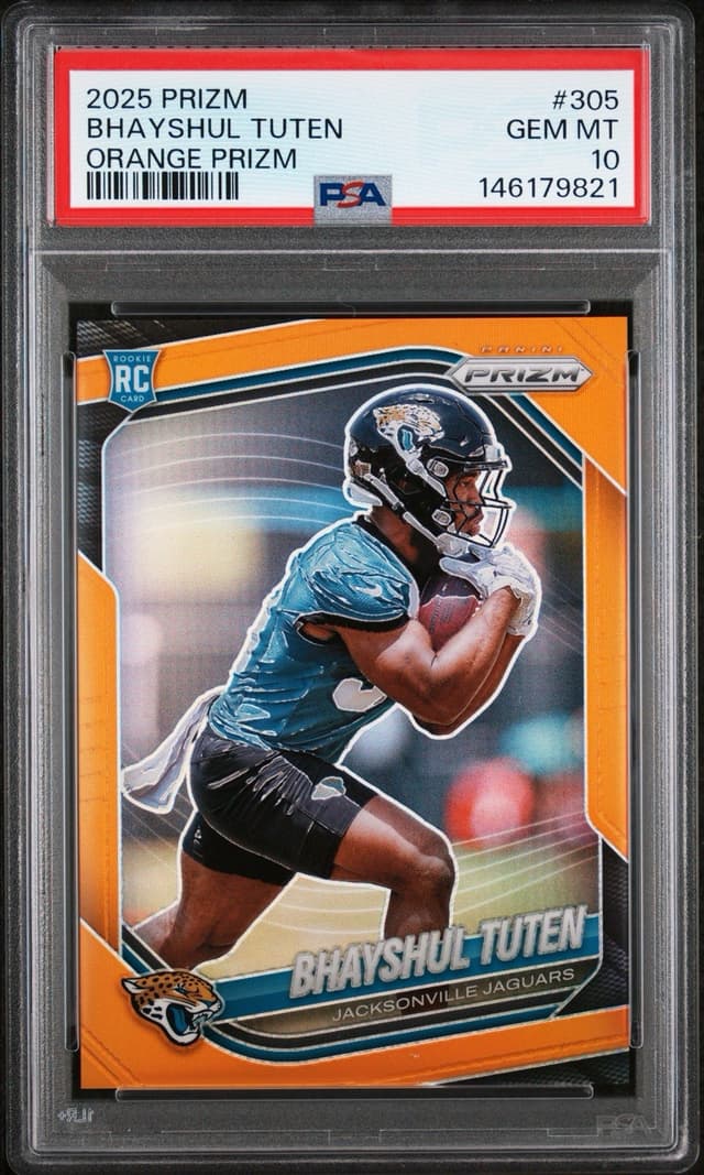 Bhayshul Tuten Panini Prizm #305 Orange Prizm