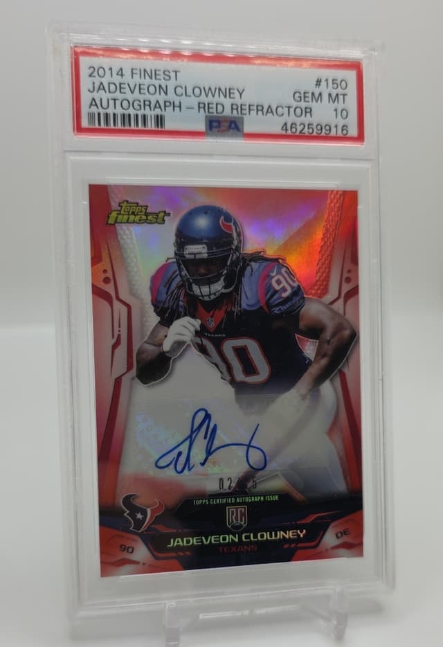 Jadeveon Clowney Finest #150 Red Refractor