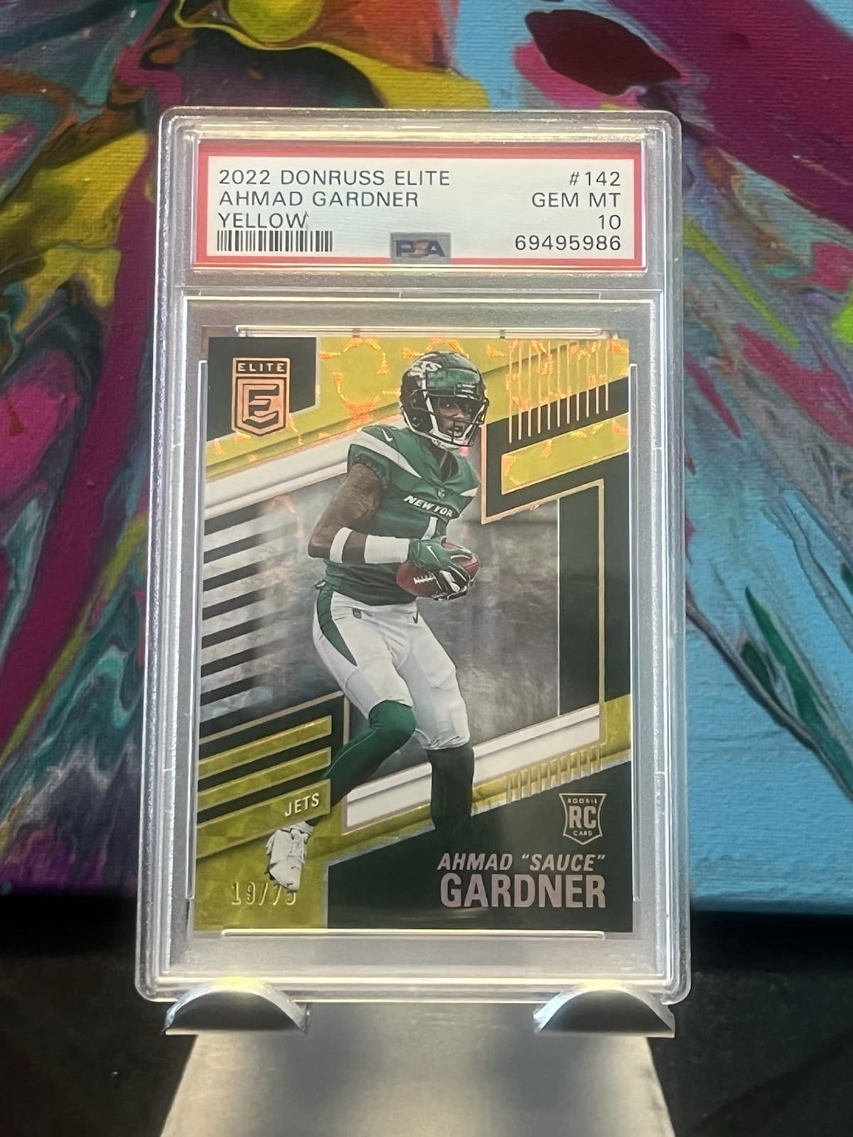 Sauce Gardner Panini Donruss Elite #142 Yellow