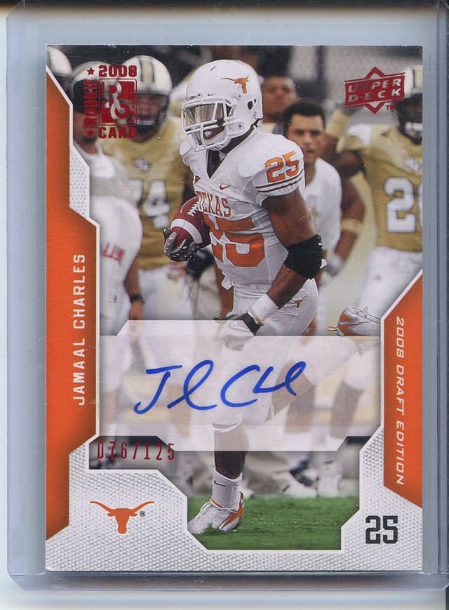 Jamaal Charles Upper Deck Draft Edition #46 Base