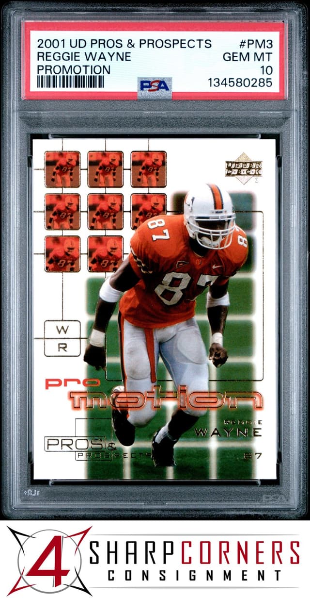 Reggie Wayne Upper Deck Pros & Prospects Promotion #PM3 Promotion