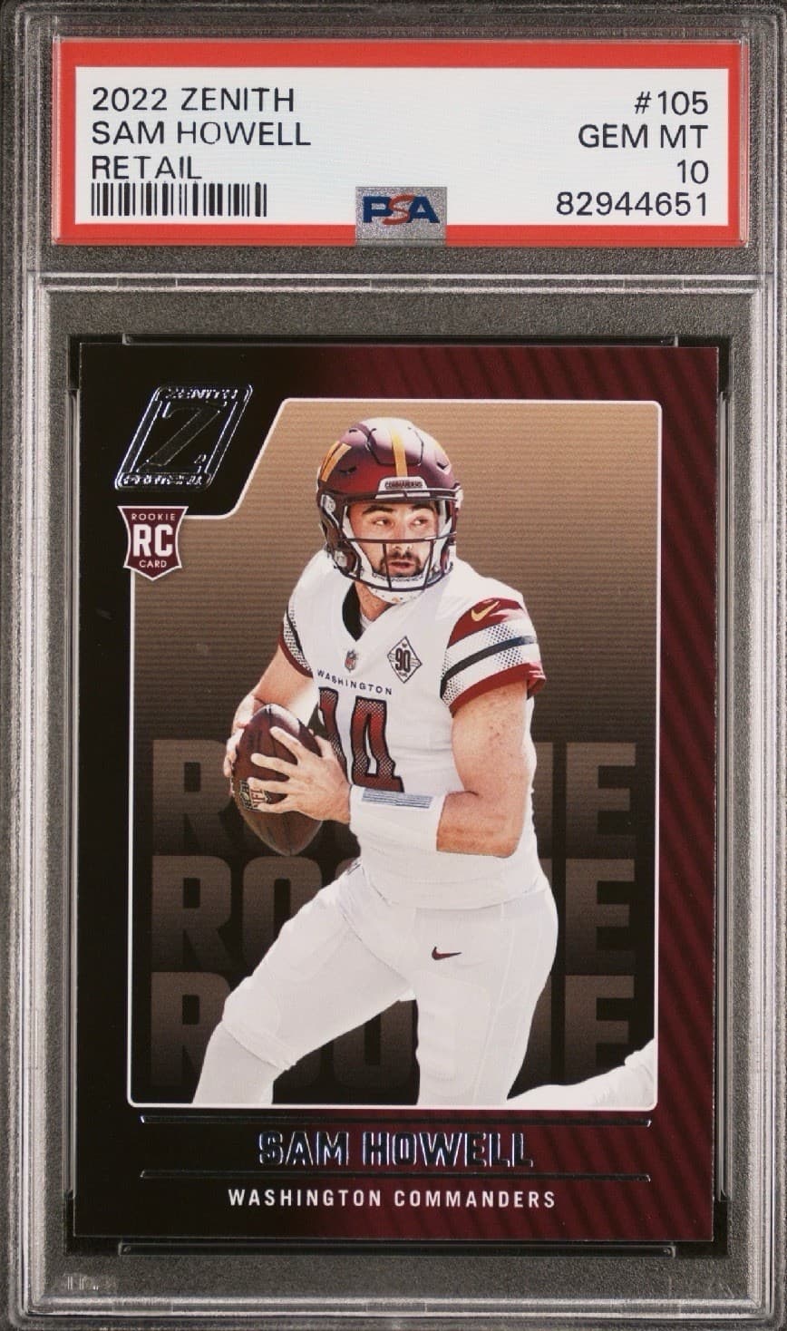 Sam Howell Panini Zenith #105 Retail