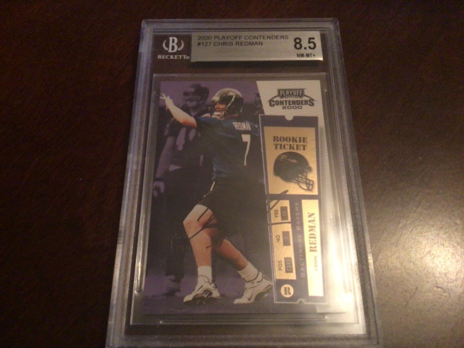 Chris Redman Playoff Contenders #127 Autographed