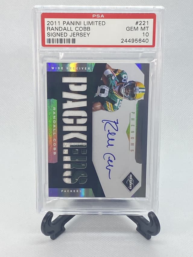 Randall Cobb Panini Limited #221 Signed Jersey