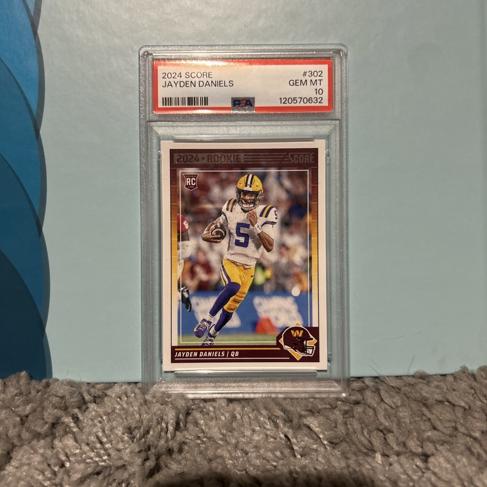 Jayden Daniels Panini Score #302 Base