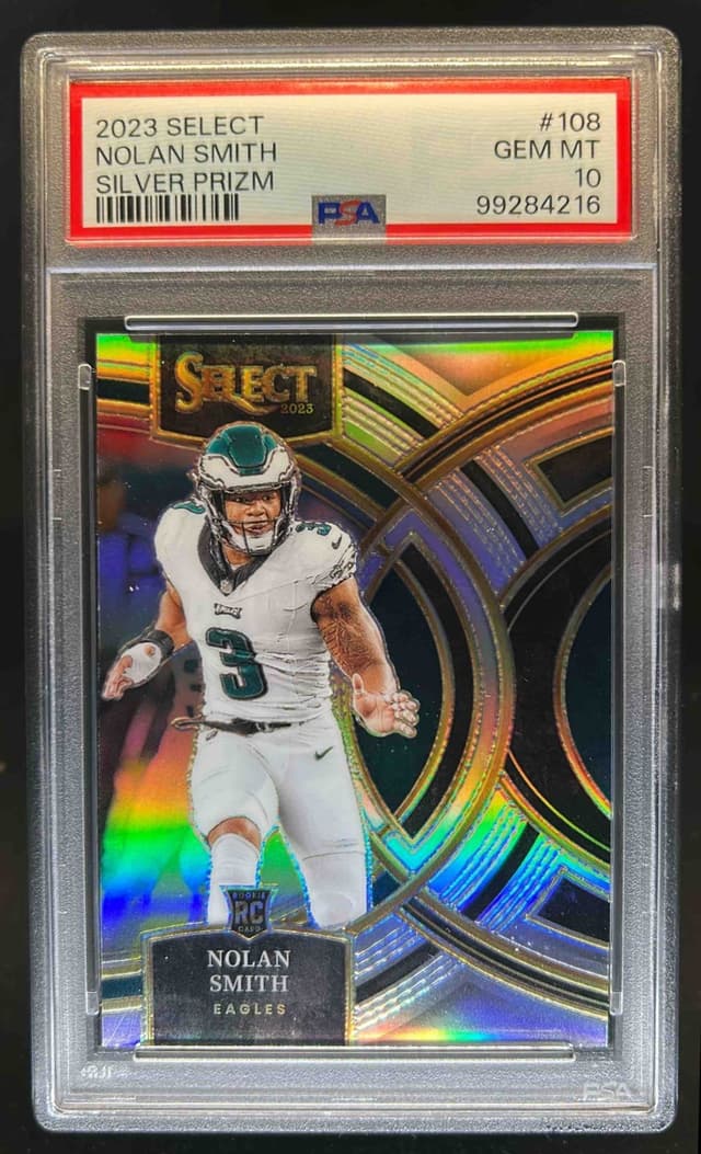 Nolan Smith Panini Select #108 Silver Prizm