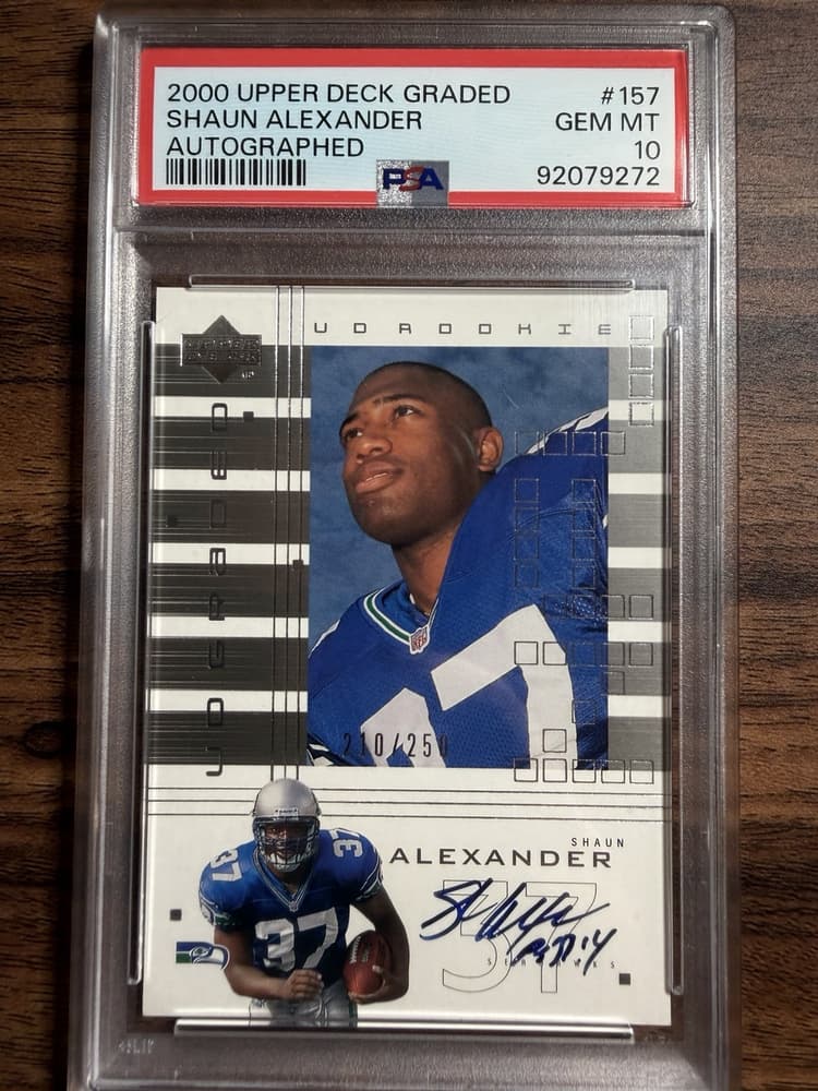 Shaun Alexander card image