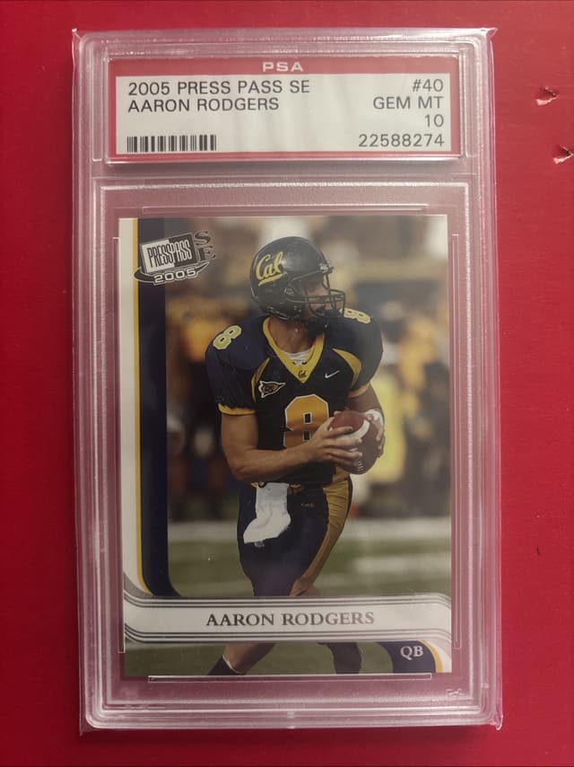Aaron Rodgers Press Pass Se #40 Base