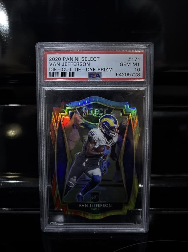 Van Jefferson Panini Select #171 Tie-Dye Prizm