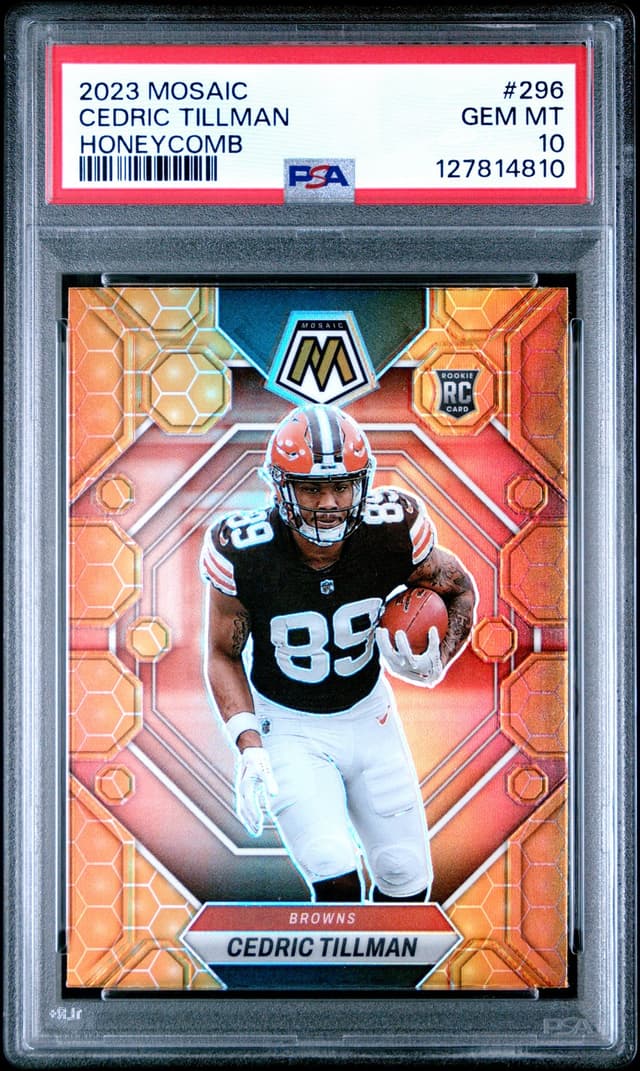 Cedric Tillman Panini Mosaic #296 Honeycomb
