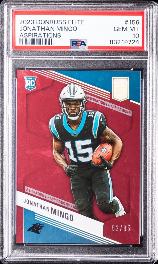 Jonathan Mingo Panini Donruss Elite #156 Aspirations