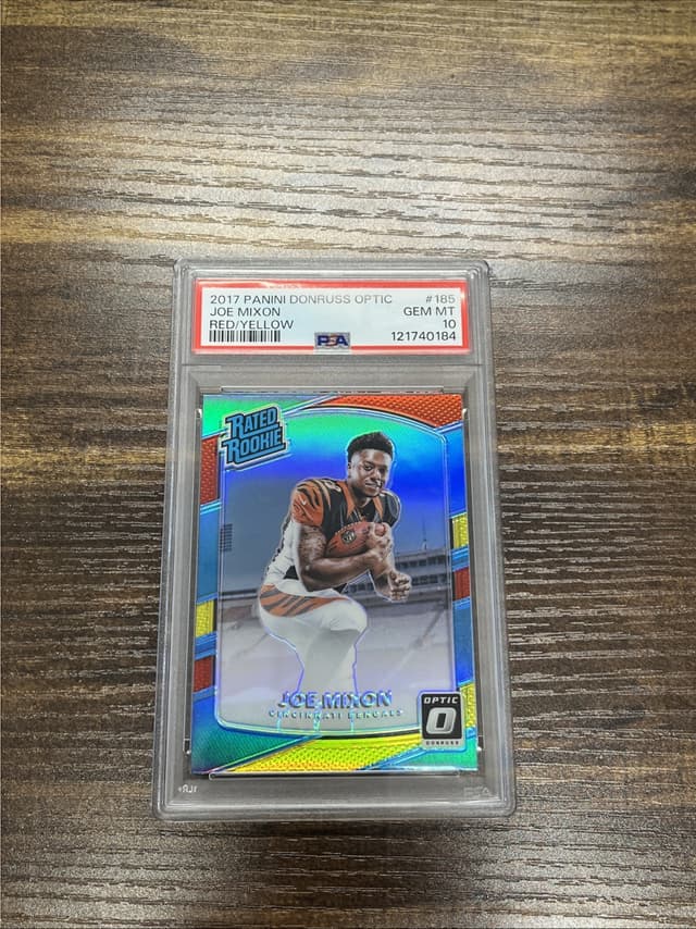 Joe Mixon Panini Donruss Optic #185 Red/Yellow