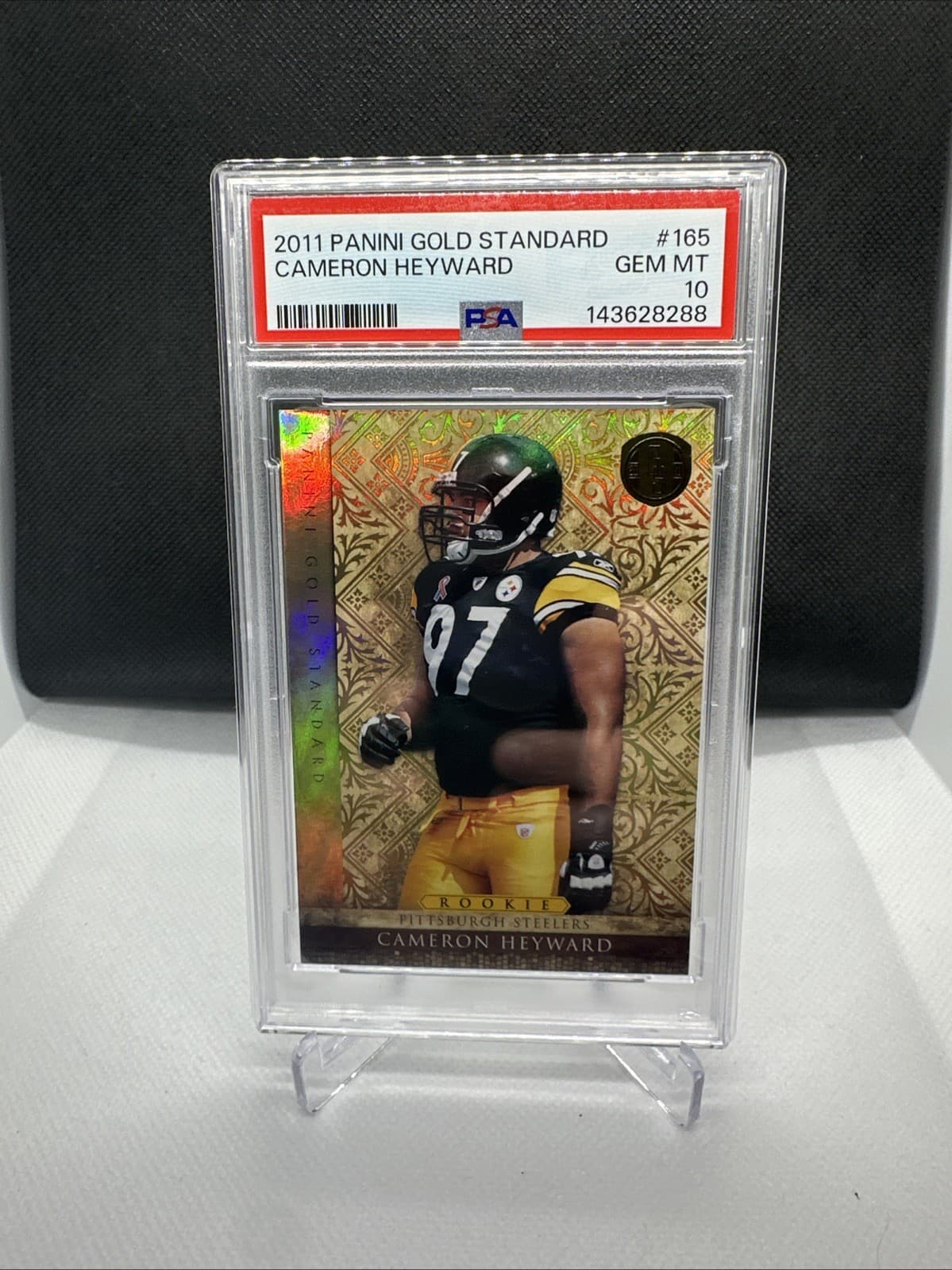 Cameron Heyward Panini Gold Standard #165 Gold Signature