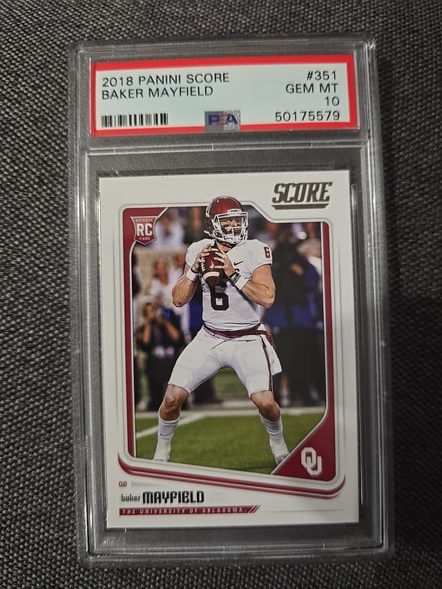 Baker Mayfield Panini Score #351 Base
