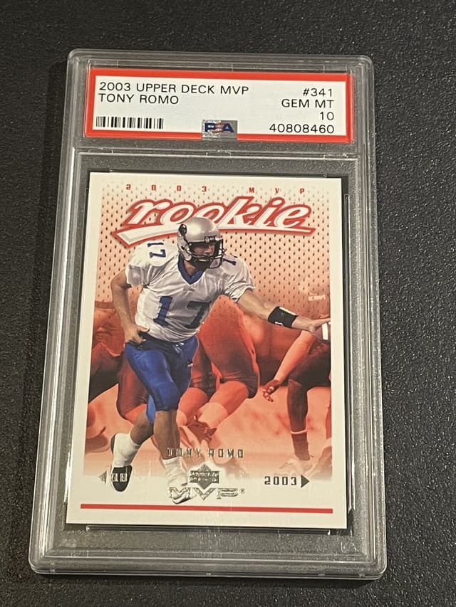 Tony Romo Upper Deck MVP #341 Base