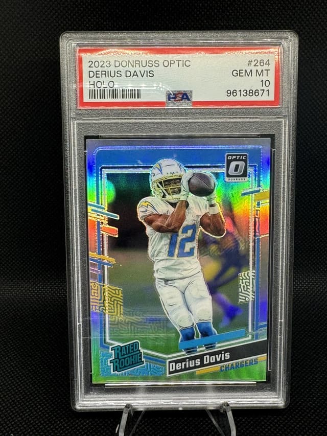 Derius Davis Panini Donruss Optic #264 Holo