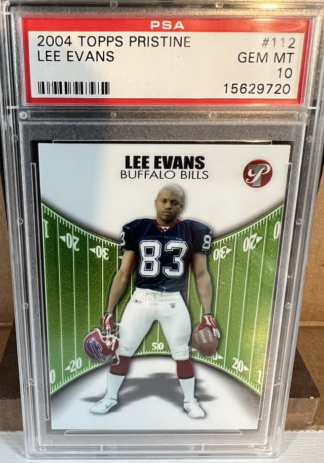 Lee Evans Topps Pristine #112 Base