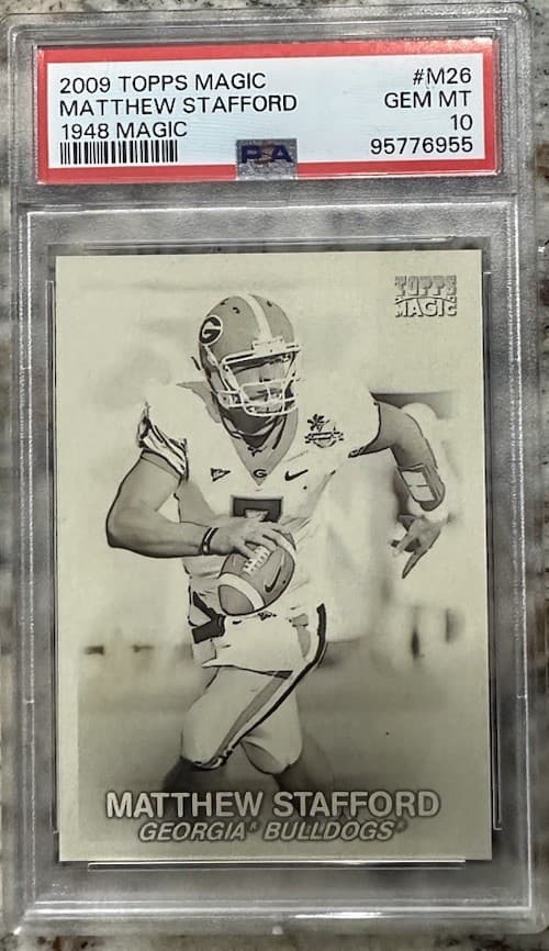 Matthew Stafford Topps Magic 1948 Magic #M26 Base
