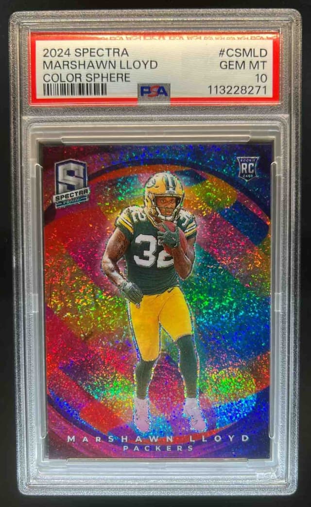 MarShawn Lloyd Panini Spectra Color Sphere #CSMLD Base