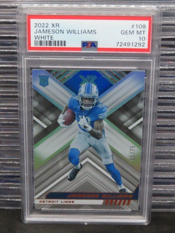 Jameson Williams Panini XR #108 White