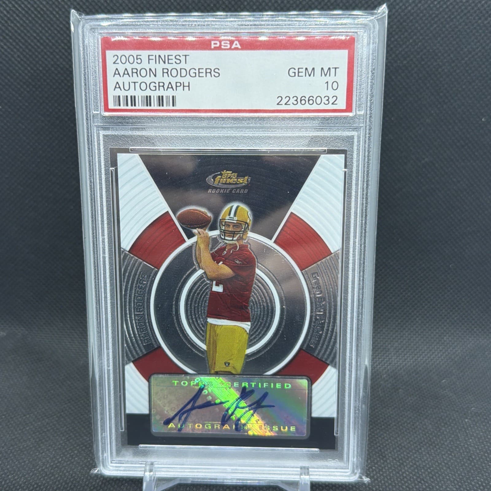 Aaron Rodgers Finest # Autograph