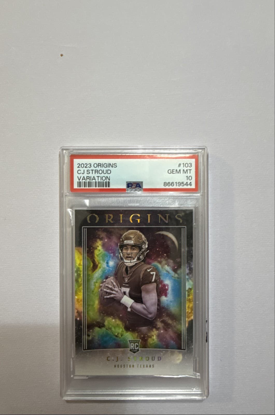 C.J. Stroud Panini Origins #103 Variation