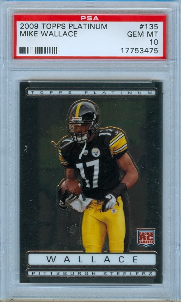 Mike Wallace Topps Platinum #135 Base