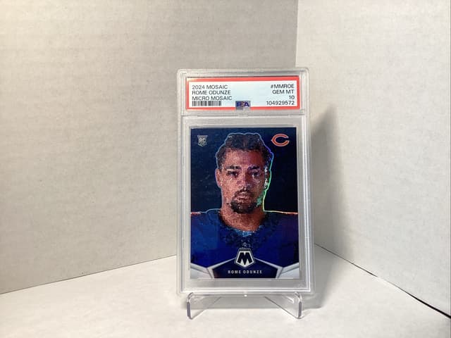 Rome Odunze Panini Mosaic Micro Mosaic #MMROE Base