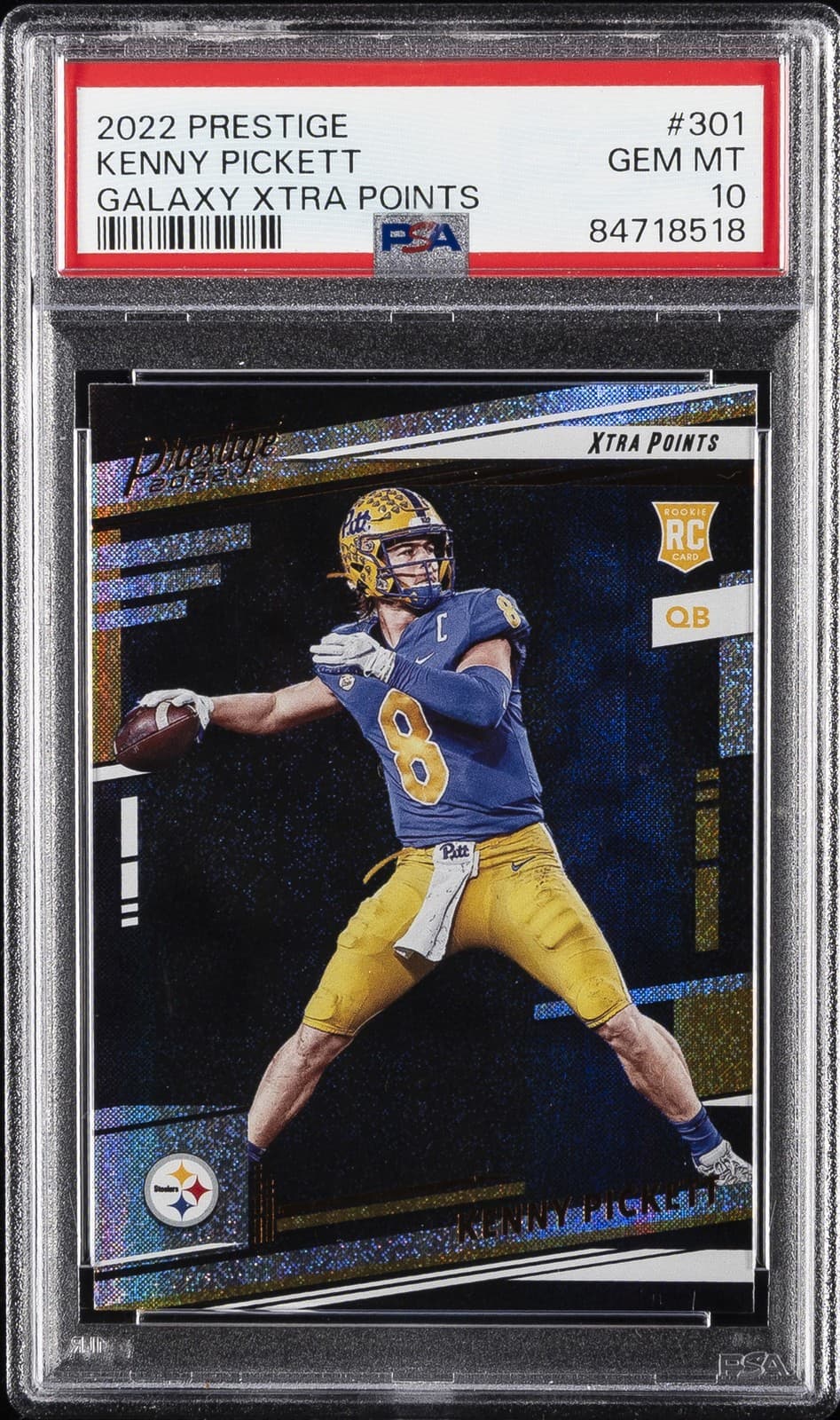 Kenny Pickett Panini Prestige #301 Galaxy Xtra Points