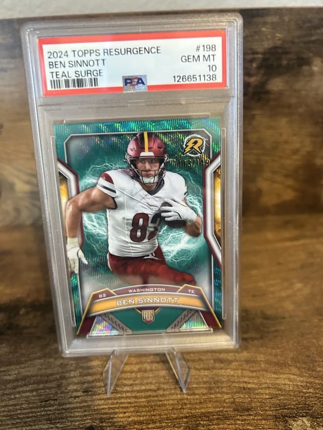 Ben Sinnott Topps Resurgence #198 Teal Surge