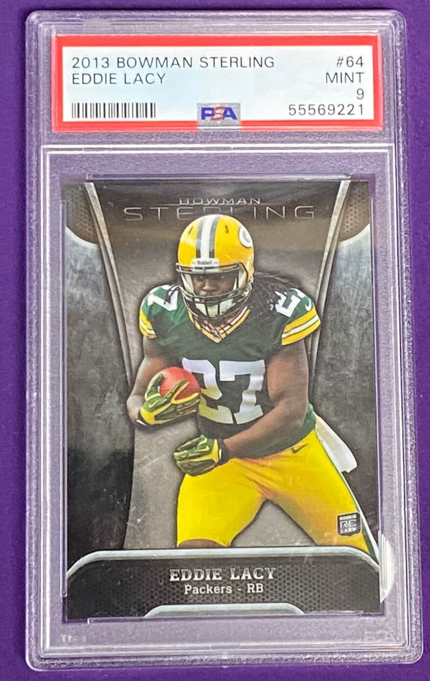 Eddie Lacy Bowman Sterling #64 Base