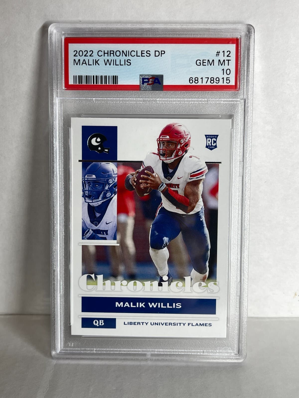 Malik Willis Panini Chronicles Draft Picks #12 Base