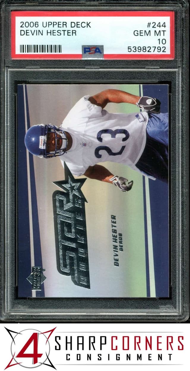Devin Hester Upper Deck #244 Base