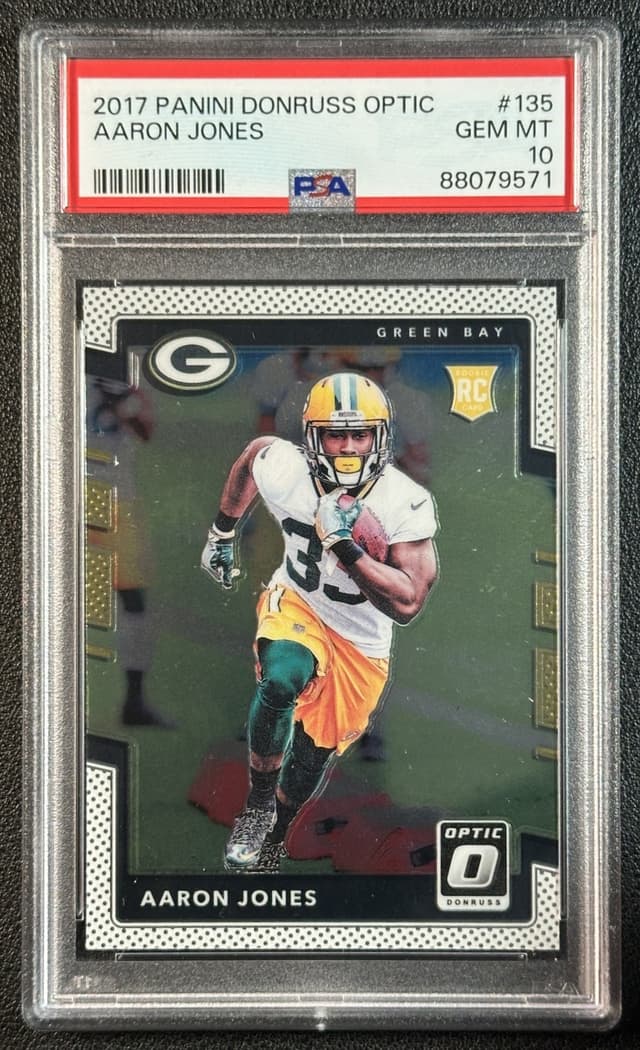 Aaron Jones Panini Donruss Optic #135 Base