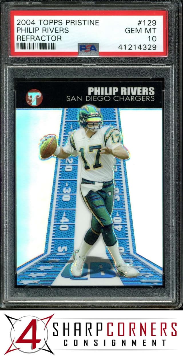 Philip Rivers Topps Pristine #129 Refractor