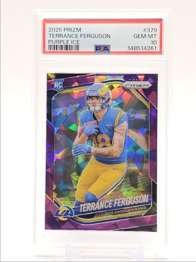 Terrance Ferguson Panini Prizm #379 Purple Ice