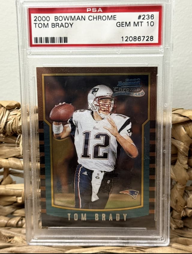 Tom Brady Bowman Chrome #236 Base